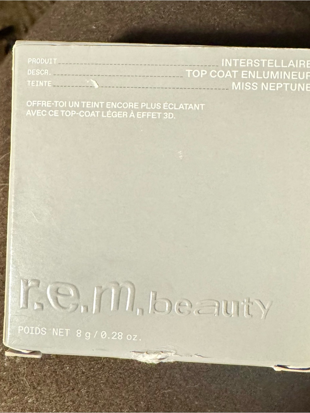 r.e.m. beauty Interstellair Top Coat - Miss Neptune